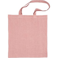 Tote bag, size 38x42 cm, 185 g, rose, 1 pc/ 1 pack