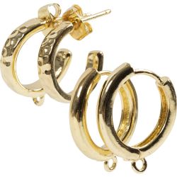Eye Hoop Earrings
