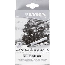 Water-Soluble Graphite Crayons