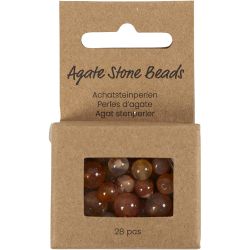 Agate stone beads