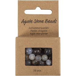 Agate stone beads