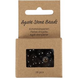 Agate stone beads