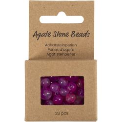 Agate stone beads