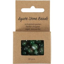 Agate stone beads