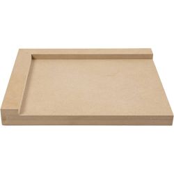 Linoleum cutting board, size 25x29 cm, right, 1 pc