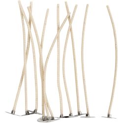 Wicks for Candles in Containers, Suitable for containers with a diameter of 20&ndash;65 mm, L: 110 mm, thickness 2 mm, 10 pc/ 1 pack