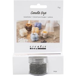 Candle Dye, beige, 5 g/ 1 pack