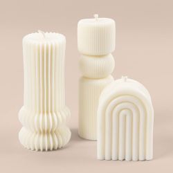 Soy Wax, For freestanding candles, cream, 500 g/ 1 pack