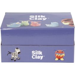 Silk Clay®, neon colours, standard colours, 12 set/ 1 pack