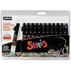 Skrib acrylic paint marker set