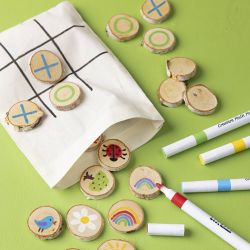 Mini Craft Kit Drawing, Memory game and three-in-a-row, assorted colours, 1 pack