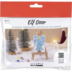 Mini Craft Kit Elf Door, Artist, 1 pack
