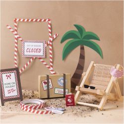 Mini Craft Kit Elf Door, On Holiday, 1 pack