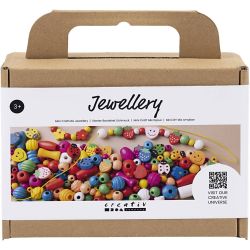 Mini Craft Mix Jewellery, ca. 564 pc, happy colours, 1 pack
