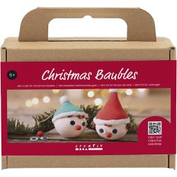 Mini Craft Kit Christmas Baubles