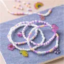 Mini Craft Kit Jewellery, Shrink Plastic Bracelets, 1 pack