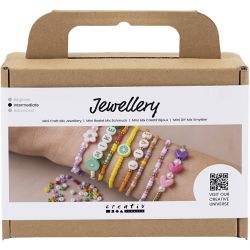 Mini Craft Mix Jewellery, Colourful Bracelets, 1 pack