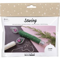 Mini Craft Kit Sewing, Forever candles, 1 pack