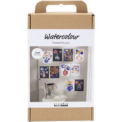 Craft Mix Watercolour, assorted colours, 1 pack