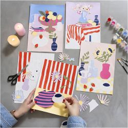 Craft Kit Colouring, Collage, 1 pack