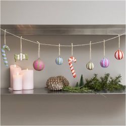 Craft Kit Modelling, Pulp Christmas figures, assorted colours, 1 pack
