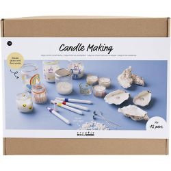 Group Craft Kit Candle Making, Tea light candle holders, 1 pack
