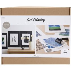 Group Craft Kit Gel Printing, 1 pack