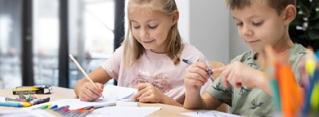 Painting and drawing for children