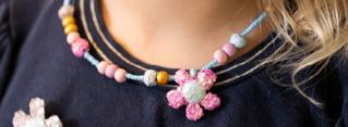Homemade jewellery for children